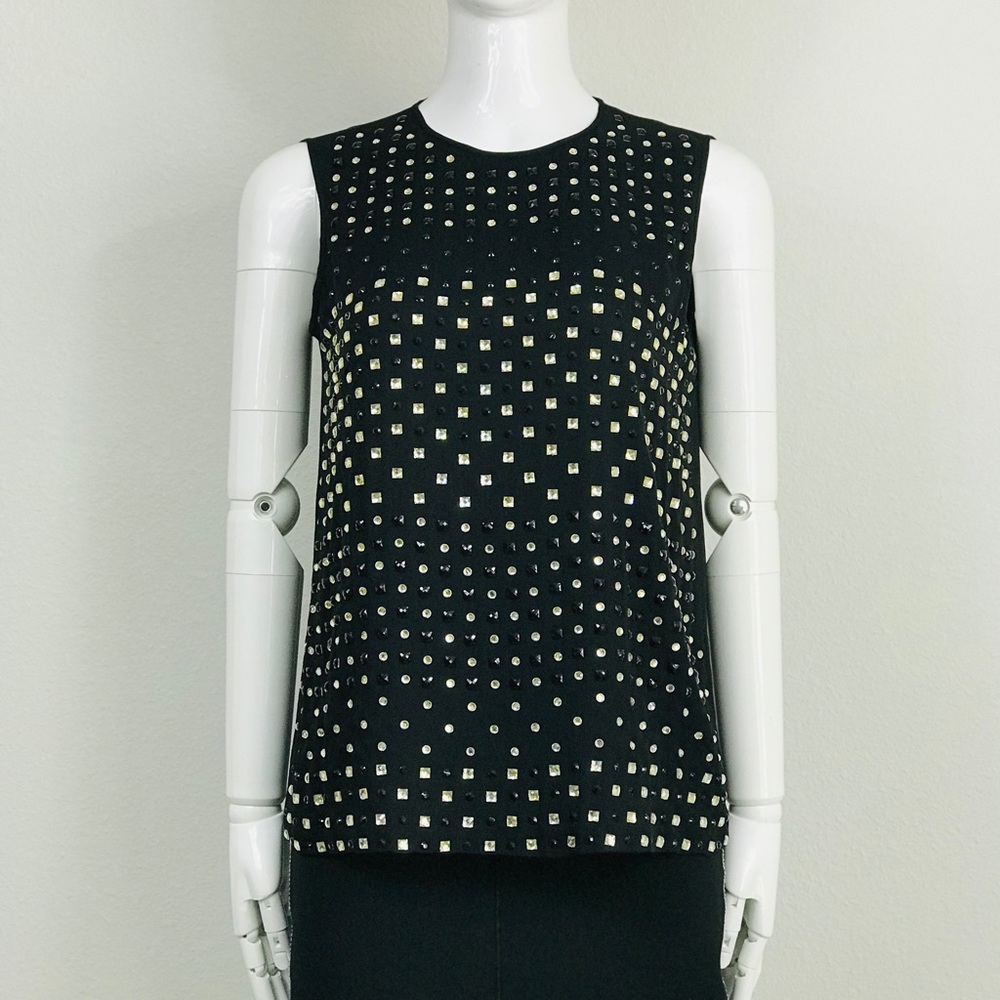DVF Jules embellished top